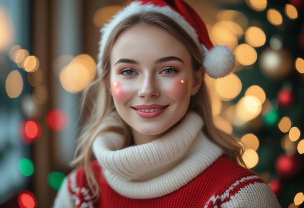 Sådan får du den perfekte julehud til dit nissepige look