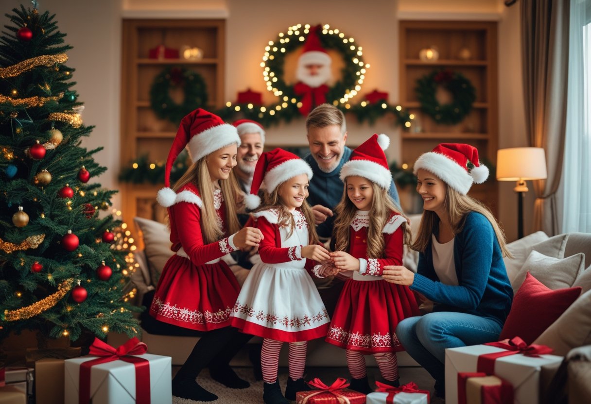 Sådan skaber du den perfekte julestemning med nissepige kostumer og juleudsmykning til hele familien